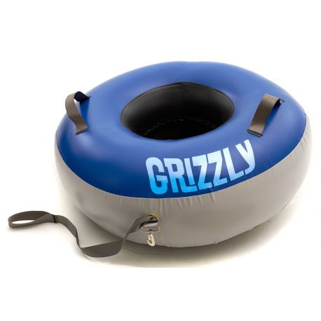GRIZZLY. Tube a neige commerciale avec fond.